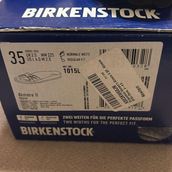 Birkenstock Almere Ladies Double Adjustable Strap Sandals - NWT size 35/L4 - Picture 4 of 8